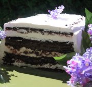 Gateau Oreo A La Creme Glacee Et Au Fudge Recettes Quebecoises