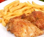 Poitrines de poulet au miel